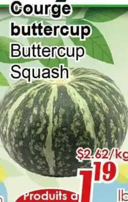 Marche C&T Buttercup Squash offer