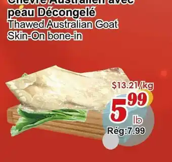 Marche C&T Chevre Australien avec peau Décongelé offer