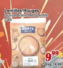 Marche C&T Dunya Brand Red Lentils offer