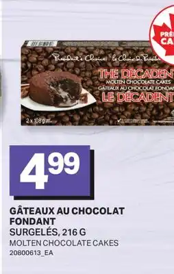 L'Intermarché GÂTEAUX AU CHOCOLAT FONDANT | MOLTEN CHOCOLATE CAKES offer
