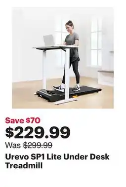 Best Buy Urevo SP1 Lite Under Desk Treadmill offer