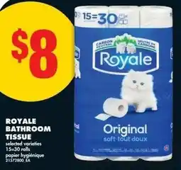 No Frills Royale bathroom tissue offer