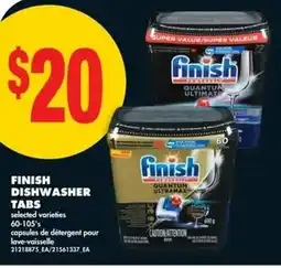 No Frills Finish dishwasher tabs offer