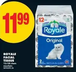 No Frills Royale facial tissue offer