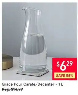 Kitchen Stuff Plus Grace Pour Carafe/Decanter offer