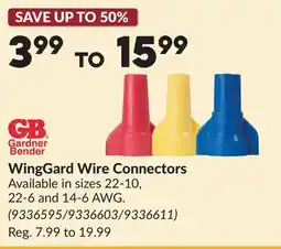 Princess Auto Gardner Bender WingGard Wire Connectors offer