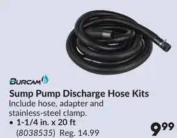 Princess Auto Sump Pump Discharge Hose Kits offer