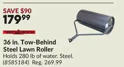 Princess Auto 36 in. Tow-Behind Steel Lawn Roller offer