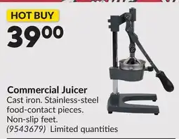 Princess Auto Commercial Juicer offer