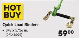Princess Auto Quick Load Binders 3/8 x 5/16 in offer