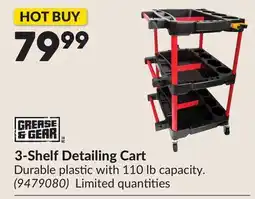 Princess Auto 3-Shelf Detailing Cart offer