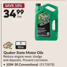 Princess Auto Motor Oils 10W-30 Conventional offer