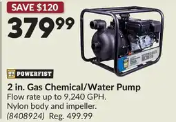 Princess Auto 2 in. Gas Chemical/Water Pump offer
