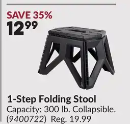 Princess Auto 1-Step Folding Stool offer