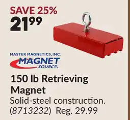 Princess Auto 150 lb Retrieving Magnet offer