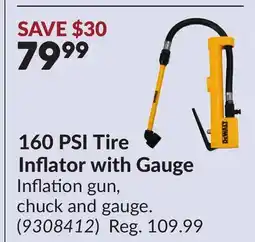Princess Auto 160 PSI Tire Inflator with Gauge offer
