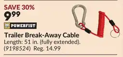 Princess Auto Trailer Break-Away Cable offer