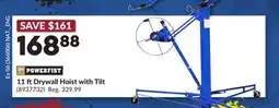 Princess Auto 11 ftDrywall Hoist with Tilt offer