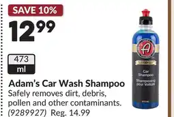 Princess Auto Adam's Car Wash Shampoo offer