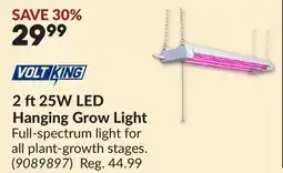 Princess Auto 2 ft25W LED Hanging Grow Light offer