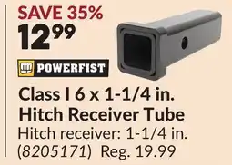 Princess Auto Hitch Receiver Tube offer