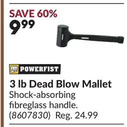 Princess Auto 3 lb Dead Blow Mallet offer