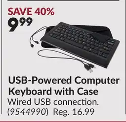 Princess Auto USB-Powered Computer Keyboard with Case offer