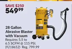 Princess Auto 28 Gallon Abrasive Blaster with Vacuum offer