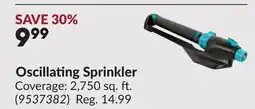 Princess Auto Oscillating Sprinkler offer