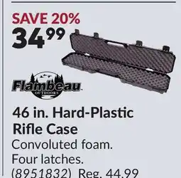 Princess Auto 46 in. Hard-Plastic Rifle Case offer