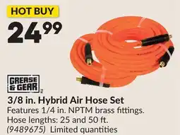 Princess Auto 3/8 in. Hybrid Air Hose Set offer