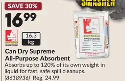 Princess Auto Can Dry Supreme All-Purpose Absorbent offer