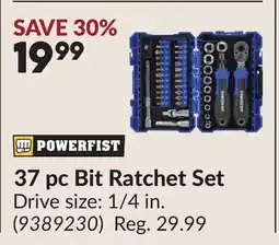 Princess Auto 37 pc Bit Ratchet Set offer