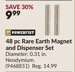 Princess Auto Rare Earth Magnet and Dispenser Set offer