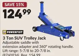 Princess Auto 3 Ton SUV Trolley Jack offer