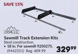 Princess Auto Sawmill Track Extension Kits 18 in. For sawmill 9250275 offer