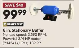 Princess Auto POWERFIST 8 in. Stationary Buffer offer