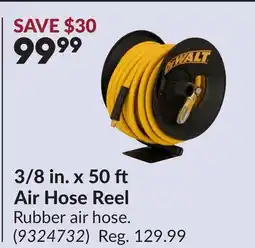 Princess Auto 3/8 in. x 50 Air Hose Reel offer