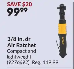 Princess Auto 3/8 in. dr Air Ratchet offer