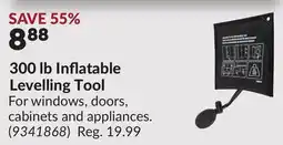 Princess Auto Inflatable Levelling Tool offer