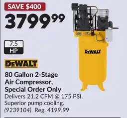 Princess Auto 80 Gallon 2-Stage Air Compressor, Special Order Only offer