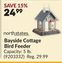 Princess Auto Bayside Cottage Bird Feeder offer