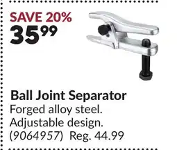 Princess Auto Ball Joint Separator offer