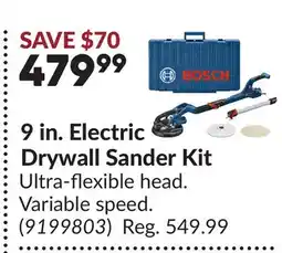 Princess Auto 9 in. Electric Drywall Sander Kit offer