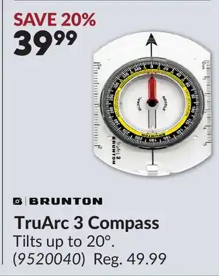 Princess Auto TruArc 3 Compass offer