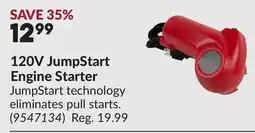 Princess Auto 120V JumpStart Engine Starter offer