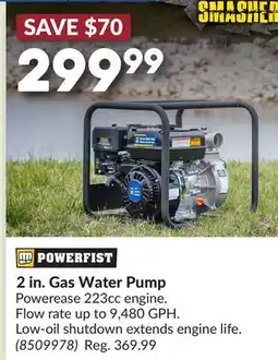 Princess Auto 2 in. Gas Water Pump offer