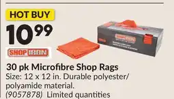 Princess Auto 30 pk Microfibre Shop Rags offer