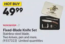 Princess Auto Fixed-Blade Knife Set offer