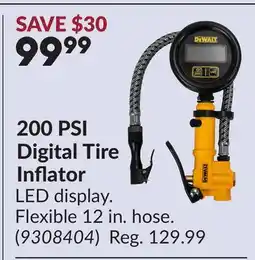 Princess Auto 200 PSI Digital Tire Inflator offer